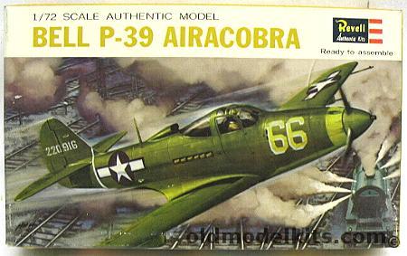 Revell 1/72 Bell P-39 Airacobra, H640-50 plastic model kit